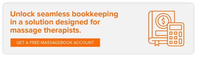Unlock seamless bookkeeping in a solution designed for massage therapists. Get a free MassageBook account.