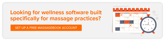 Looking for wellness software built specifically for massage practices? Set up a free MassageBook account.