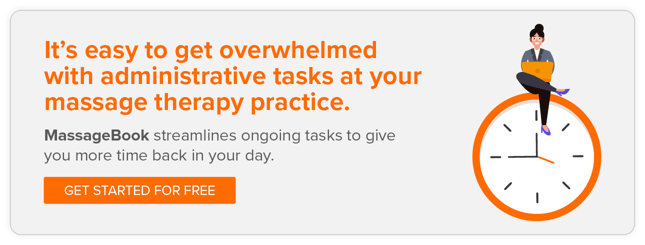 It’s easy to get swamped with administrative tasks at your massage practice. Get started with MassageBook to simplify your day.